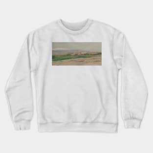 View of Baalbek by Frederic Edwin Church Crewneck Sweatshirt